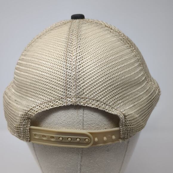 Georgia Boot Snapback Mesh Back Trucker Hat Black One Size Adjustable - Picture 6 of 8